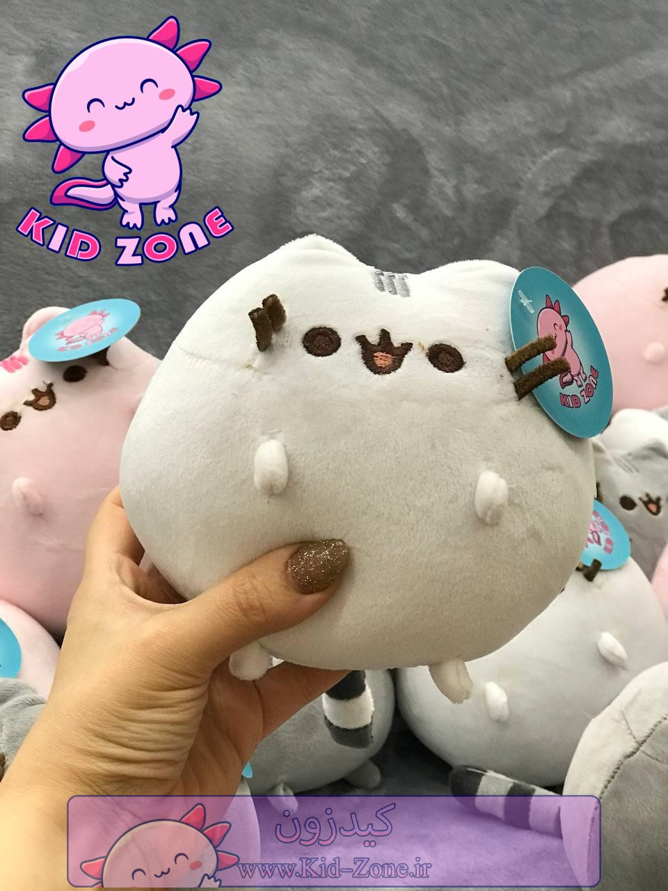 عروسک پولیشی گربه کارتون پوشین