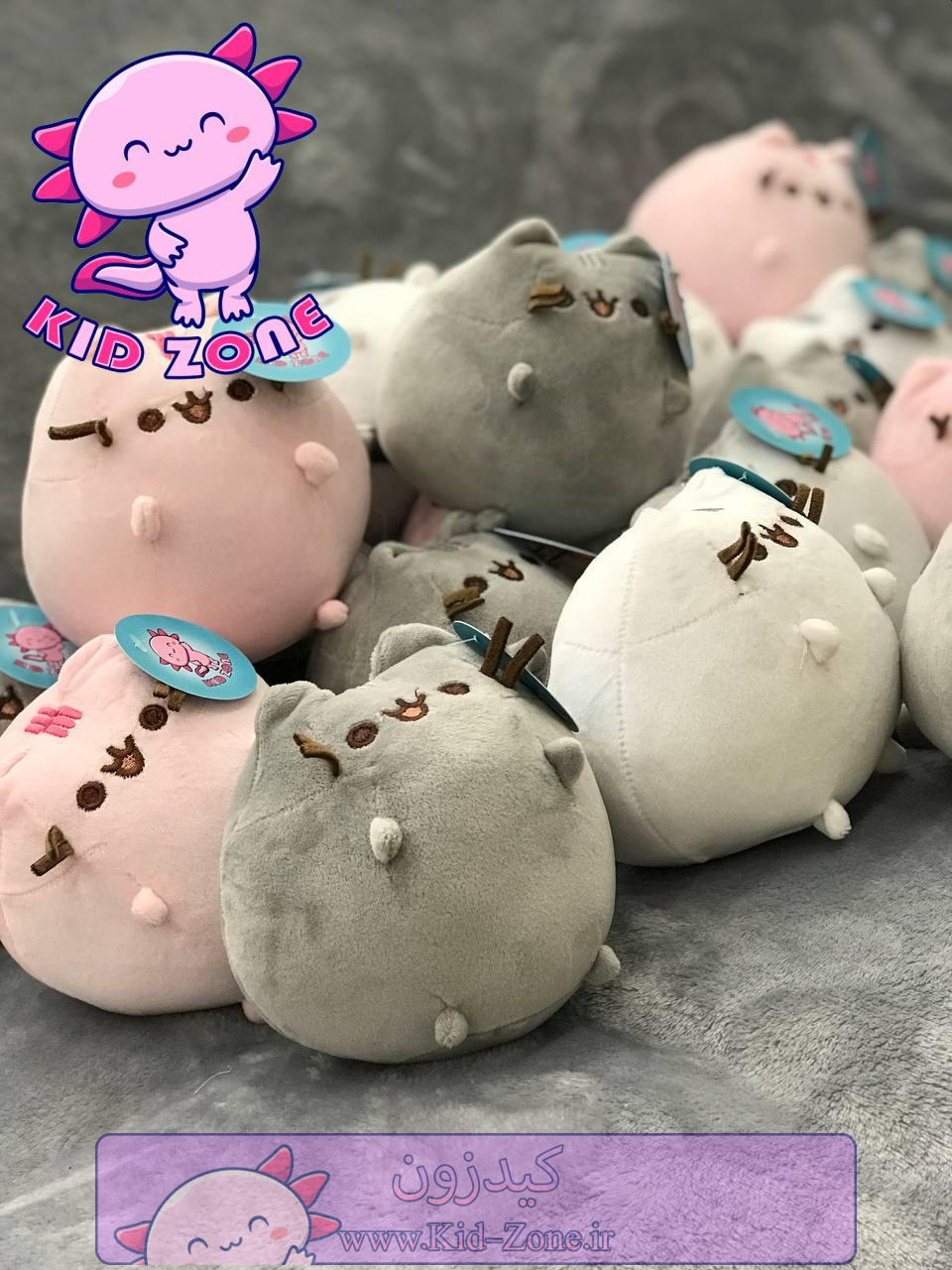 عروسک پولیشی گربه کارتون پوشین