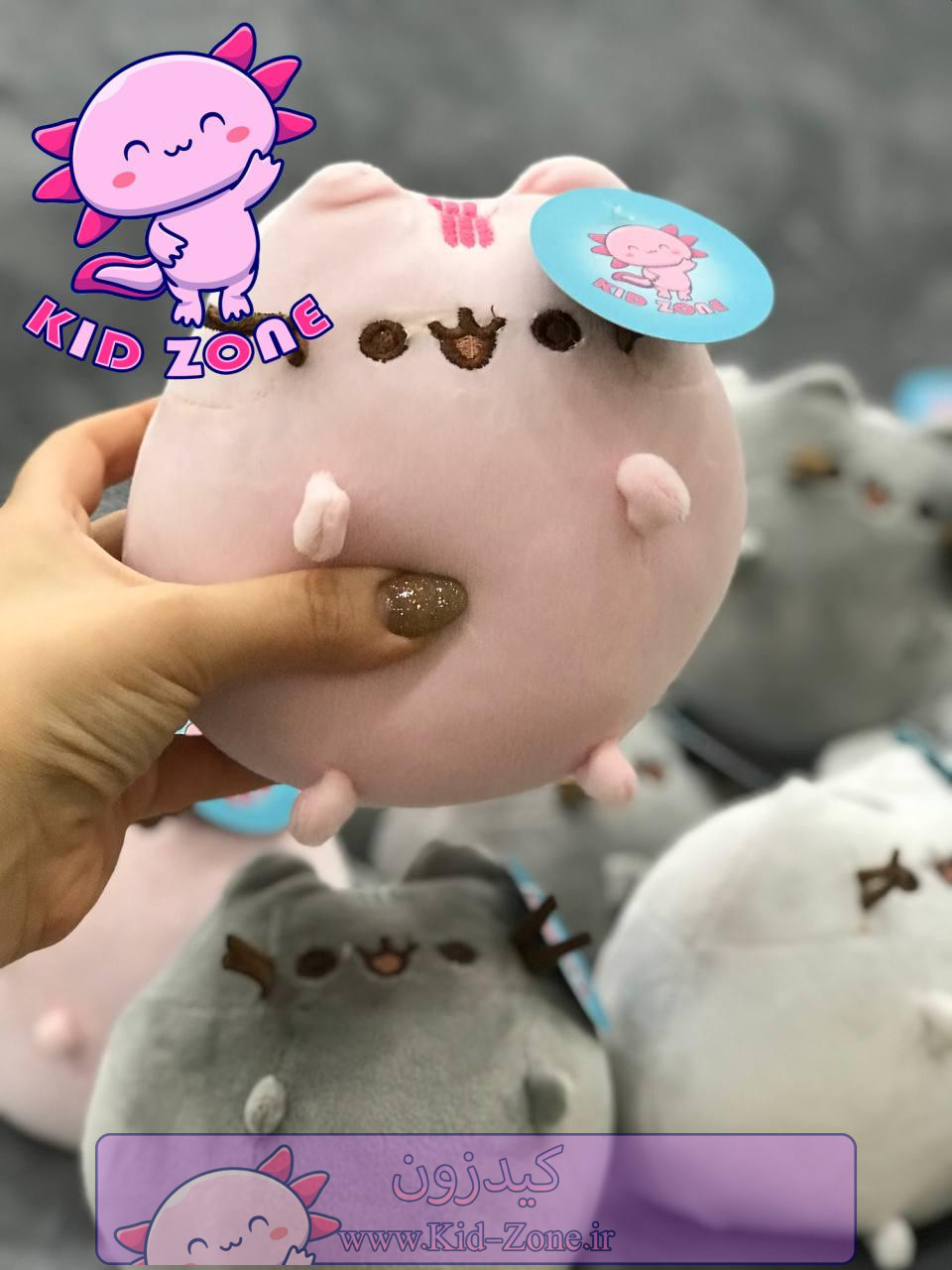 عروسک پولیشی گربه کارتون پوشین