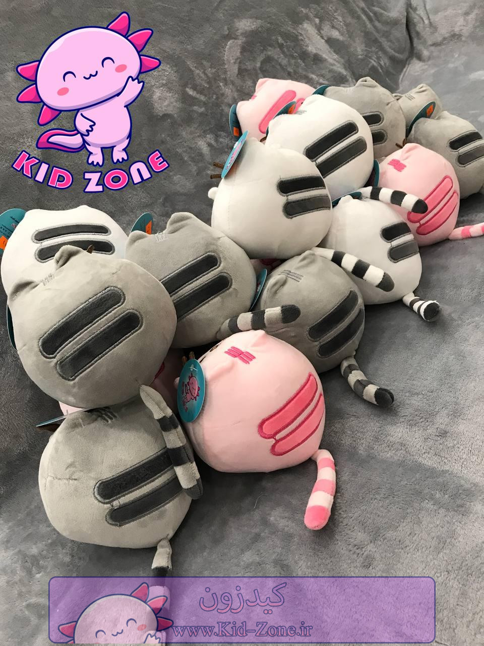 عروسک پولیشی گربه کارتون پوشین