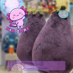 عروسک پولیشی بادمجون غمگین