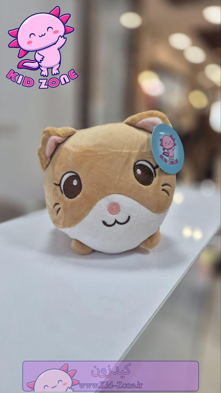 چشم بند بالشتی پولیشی طرح گربه