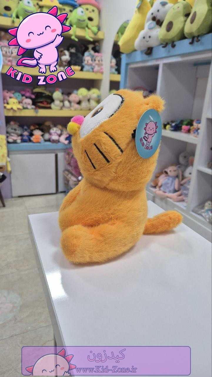 عروسک پولیشی گربه گارفیلد نشسته