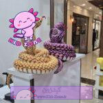 عروسک پولیشی مار کبری بزرگ 240 سانتی