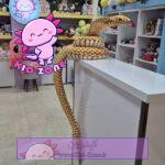 عروسک پولیشی مار کبری بزرگ 240 سانتی