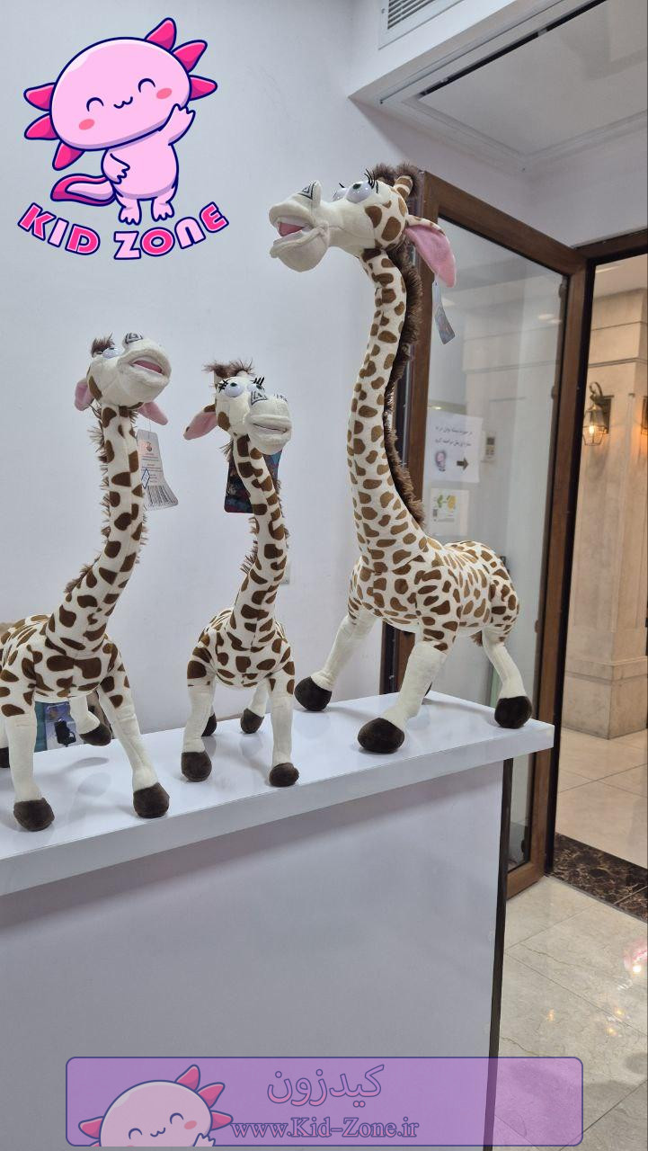 عروسک پولیشی زرافه ماداگاسکار