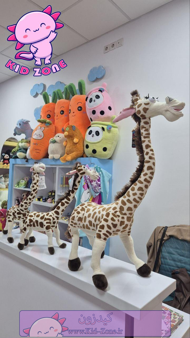 عروسک پولیشی زرافه ماداگاسکار