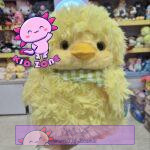 عروسک جوجه پشمالو با دستمال گردنی